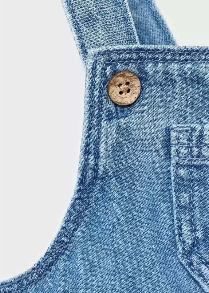 Tuta in cotone denim Tuta in cotone denim