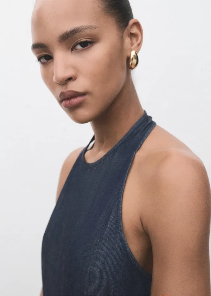 Tuta in denim Lyocell Tuta in denim Lyocell