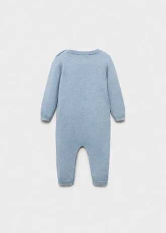 Tuta lunga con tasca sul petto