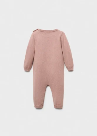 Tuta lunga con tasca sul petto