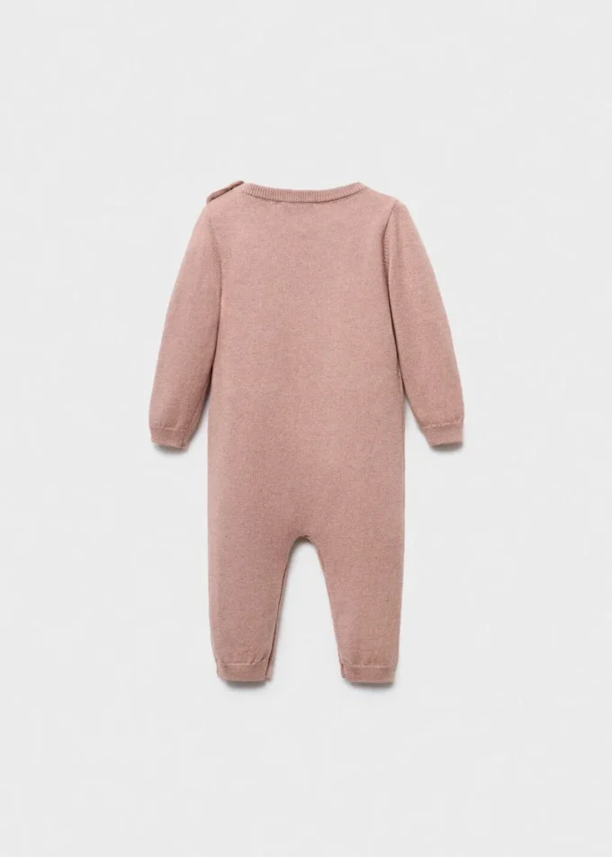 Tuta lunga con tasca sul petto