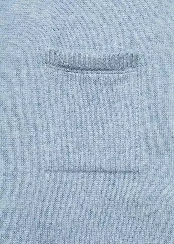 Tuta lunga con tasca sul petto