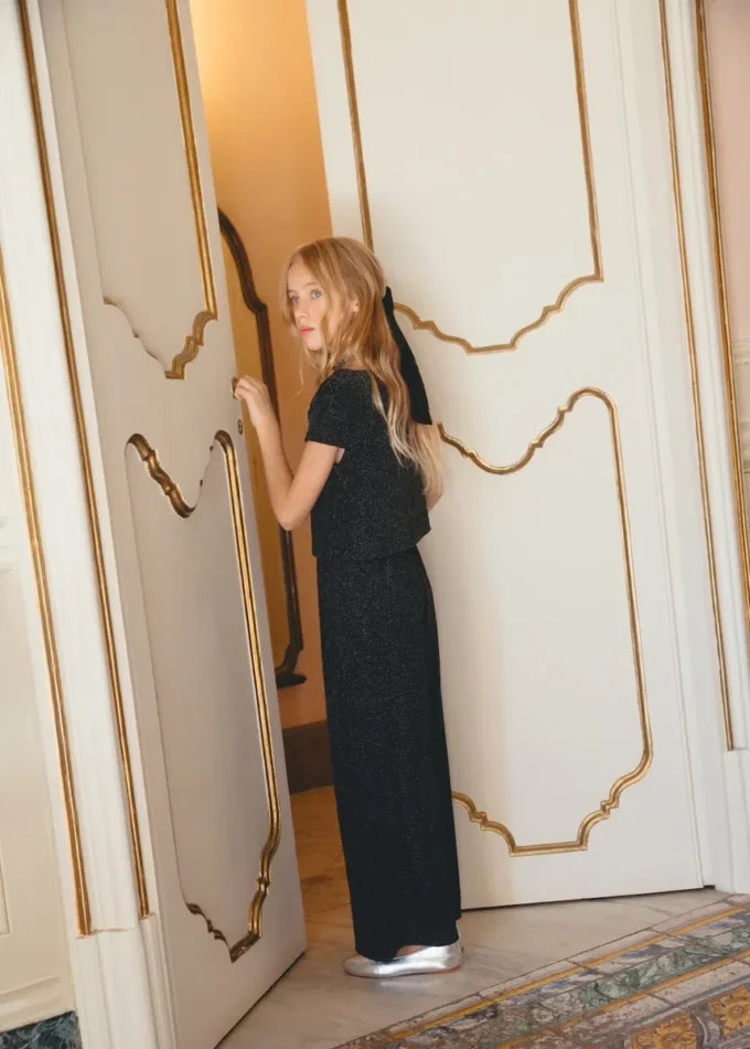 Tuta lunga in lurex Tuta lunga in lurex