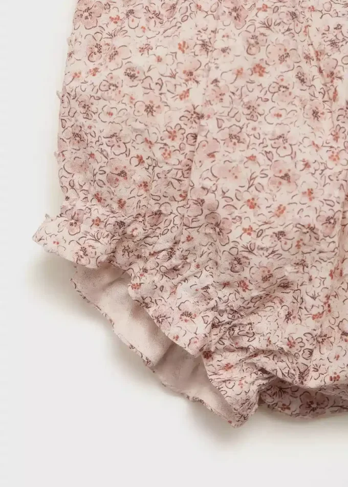 Tutina con stampa floreale