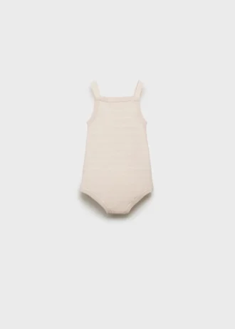 Tutina in maglia a righe