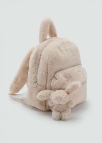Zaino in pelliccia di coniglio Zaino in pelliccia di coniglio