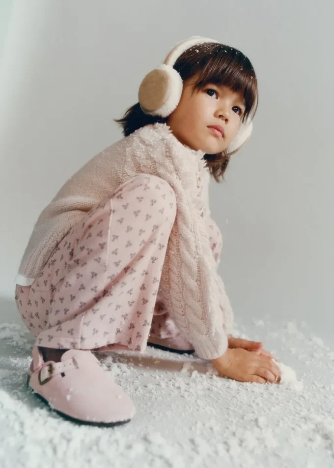 Zoccoli in pelle di montone con fodera effetto pelliccia Zoccoli in pelle di montone con fodera effetto pelliccia